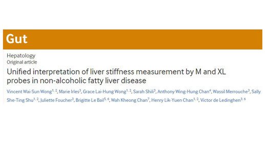 Same liver stiffness measurement cut-offs for M and XL probes