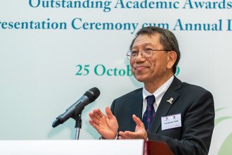 Welcome address by Professor Rocky TUAN 