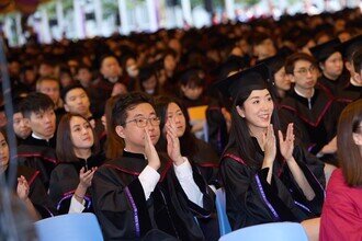 Over 2,800 graduates, families and friends, and Faculty members attended the Ceremony. 