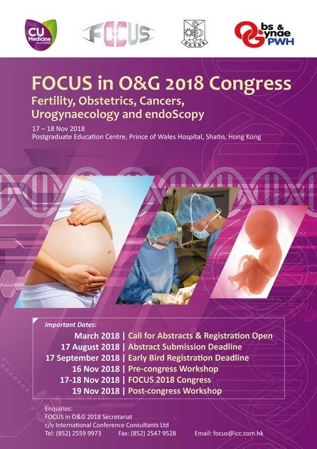 Congress on Fertility, Obstetrics, Cancers, Urogynaecology and endoScopy (FOCUS)