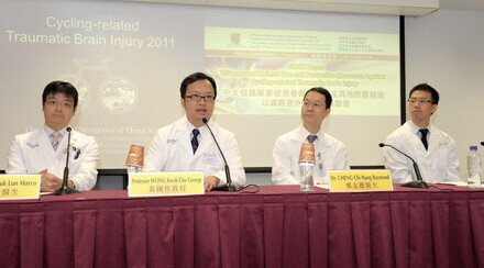 CUHK Urges Widespread Helmet Use and Protective Measures Against Cycling-related Traumatic Brain Injury