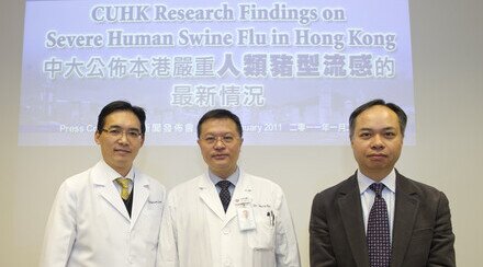 CUHK Research Findings on Severe Human Swine Flu in Hong Kong