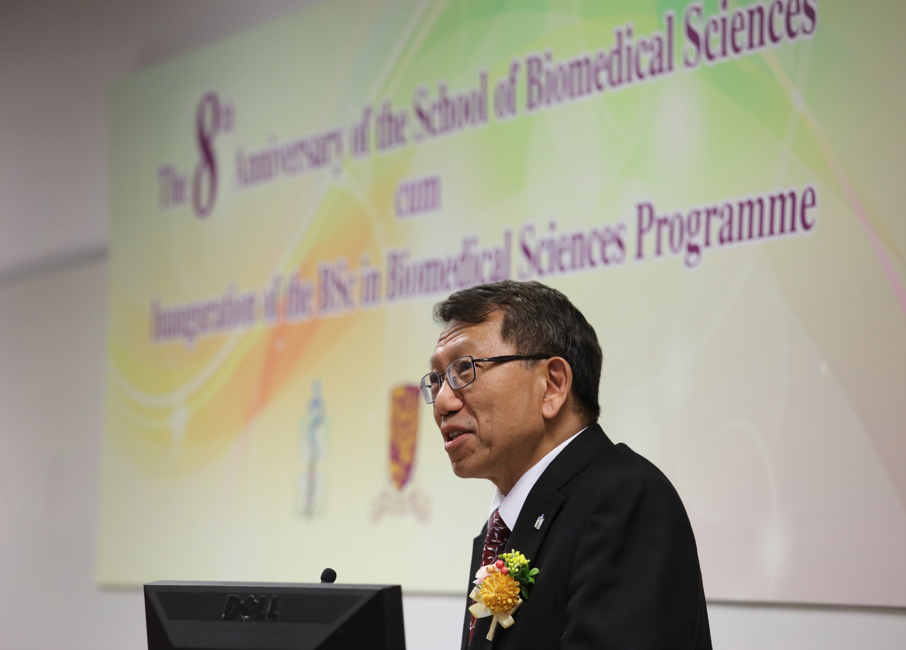  Prof. Rocky S. TUAN, Vice-Chancellor and President of CUHK, states that the School of Biomedical Sciences will continue to play a leading and indispensable role and to carry out new translational medicine research projects for the benefits of society. 