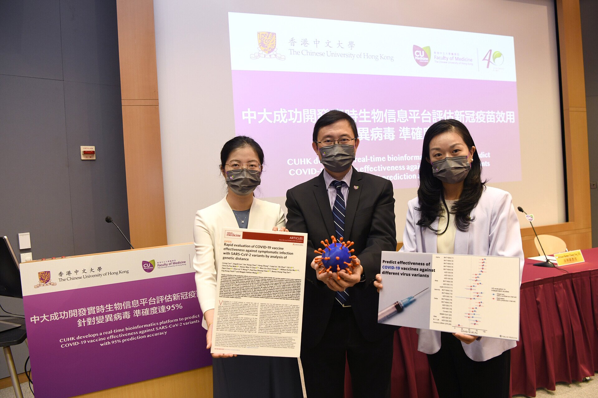 CUHK develops a real-time bioinformatics platform to predict COVID-19 vaccine effectiveness against SARS-CoV-2 variants with 95% accuracy