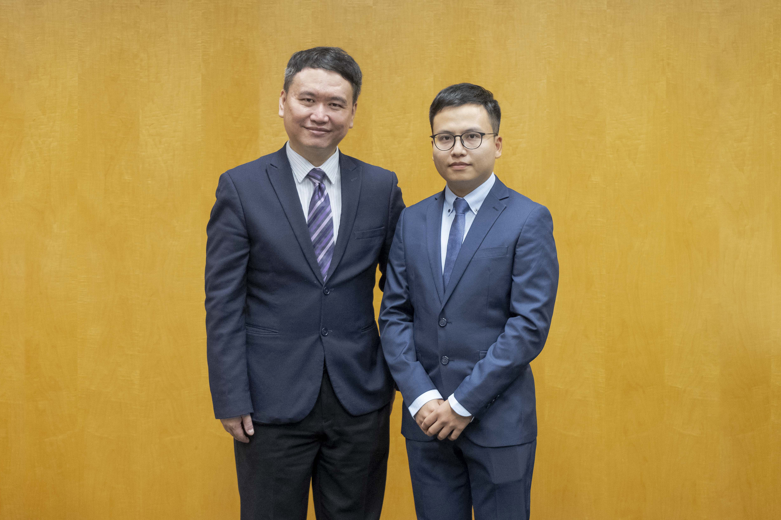 Professor Martin Wong and Dr Jason Huang