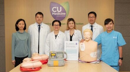 CUHK finds teacher-led cardiopulmonary resuscitation training is as effective for secondary school students as training led by medical staff