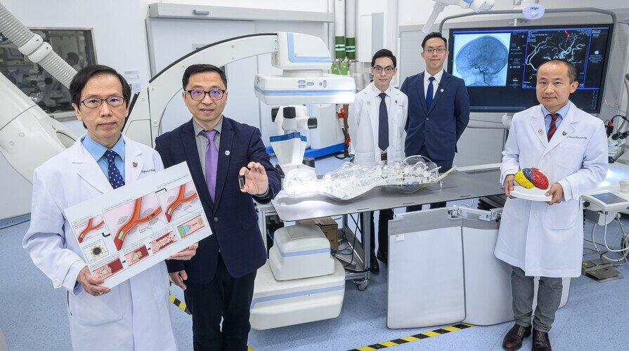 CUHK develops novel retrievable nanorobots for targeted and enhanced thrombolysis potentially saving stroke patients from brain damage