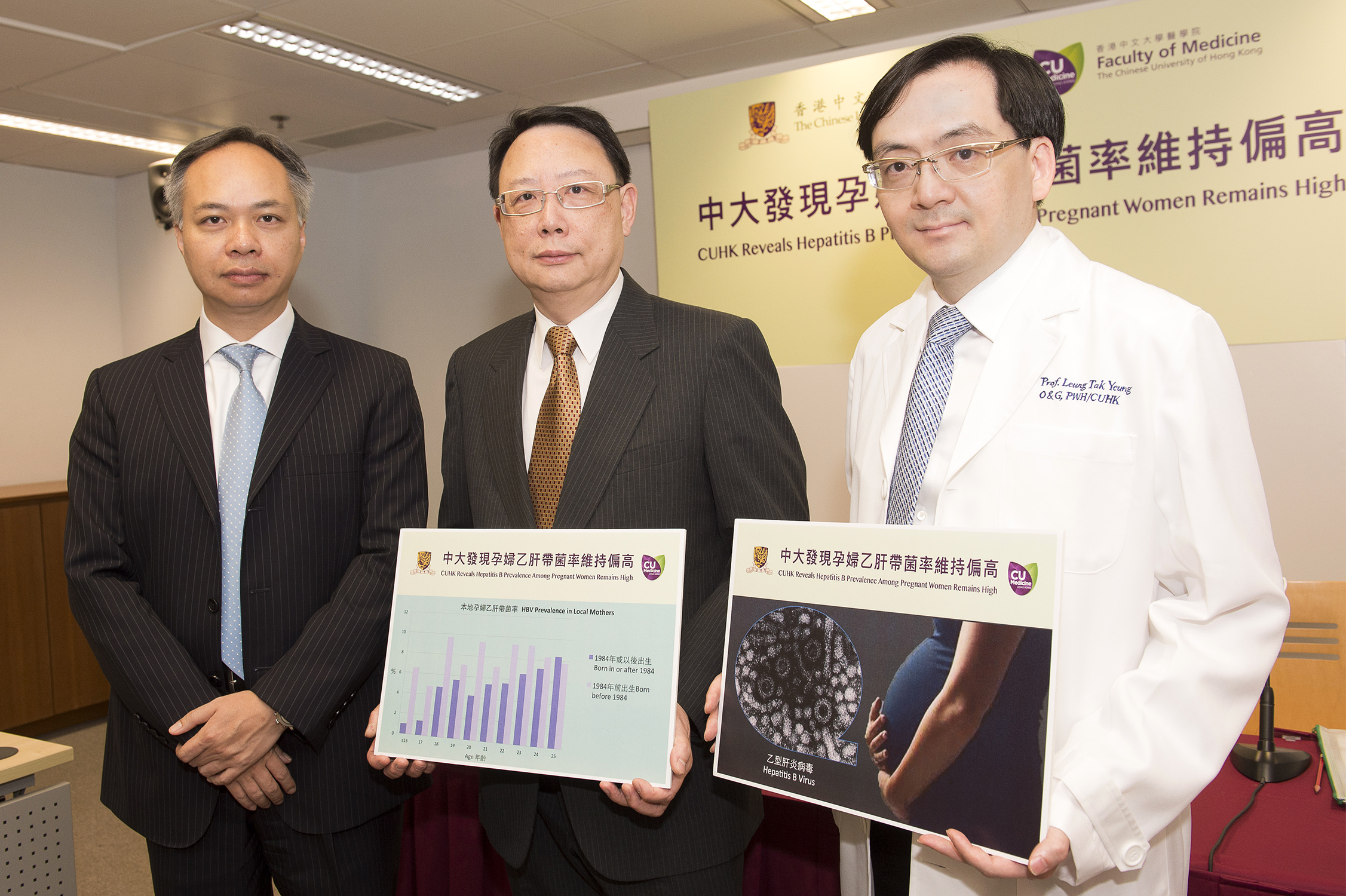 Professor Tak Yeung LEUNG,  Chairman, Department of Obstetrics and Gynaecology