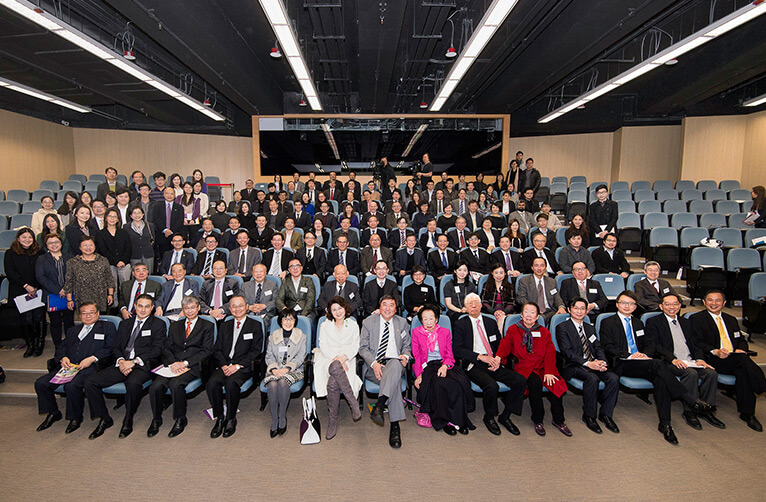 Over 100 guests from the medical and engineering fields attend the opening ceremony