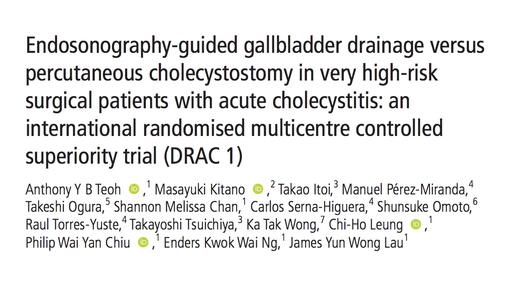 Endoscopic alternatives for patients with acute cholecystitis