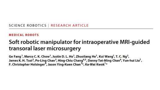 Novel soft robotic system for transoral laser microsurgery