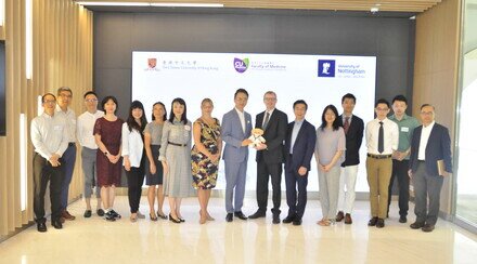 Delegates visit from the University of Nottingham 