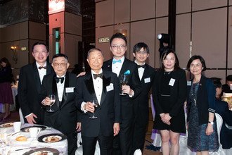 Group photo of Prof Francis CHAN, Prof Anthony CHAN and distinguished guests