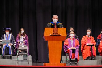 Professor CHAN Wai-yee, Pro-Vice-Chancellor/Vice-President of CUHK, gave a welcome address