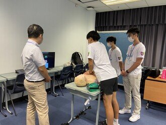 Students participated in the clinical experience session