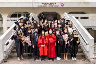 Joyful graduates celebrating their academic achievements 