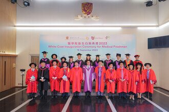 Group photo of procession members