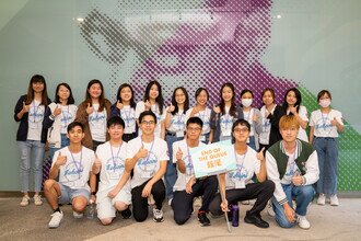 CU Medicine Information Day 2023 - Group Photo of Student Ambassadors