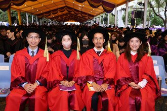 Over 2,800 graduates, families and friends, and Faculty members attended the Ceremony. 