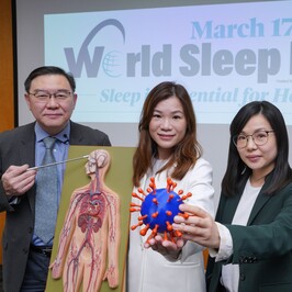 CUHK supports World Sleep Day 2023 Calls for attention to adverse effects of sleep problems, including increased risk of long COVID, mental and cardiovascular problems
