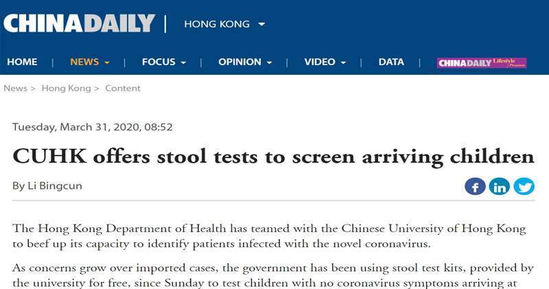 CU Medicine featured in China Daily