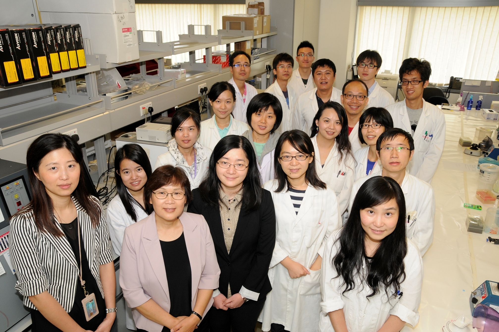 The research team led by Professor Chan