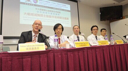 CUHK Establishes New Hybrid Cardiovascular Operating Theatre and Multidisciplinary Team Significantly Reducing Operation Time and Risk of Thoracic Aortic Surgery