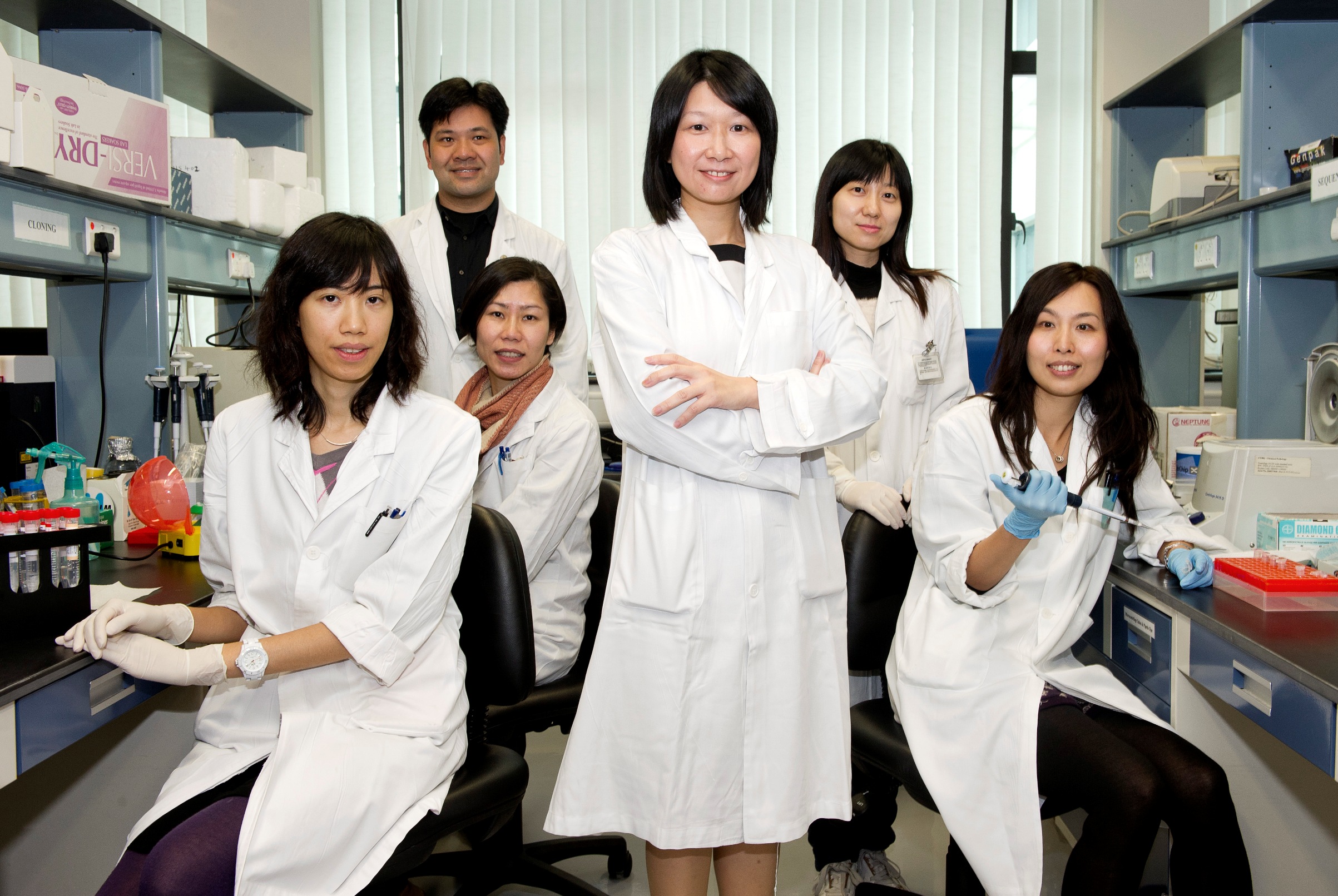 Professor Rossa Chiu and her research team
