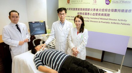 CUHK Study Proves Achieving Sustained Minimal Disease Activity Lowers the Risk of Cardiovascular Diseases in Psoriatic Arthritis Patients