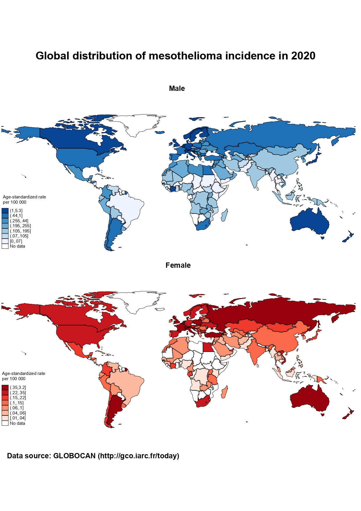 Incidence map