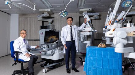 中大在大中华地区首次引入崭新组合式机械人手术系统 在根治性前列腺切除手术效果满意