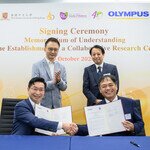 CU Medicine and Olympus Corporation sign MoU to develop  innovative endoscopy and laparoscopy technologies 