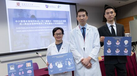 CUHK finds one in four of all Hong Kong adult deaths are related to sepsis; Adult sepsis incidence and mortality have increased over the last decade 