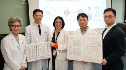 中大利用大數據成功開發機器學習模型 精準預測老年糖尿病患者未來一年罹患嚴重低血糖的風險