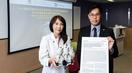 CUHK study reveals breakthrough treatment that can repair and prevent joint damage from psoriatic arthritis