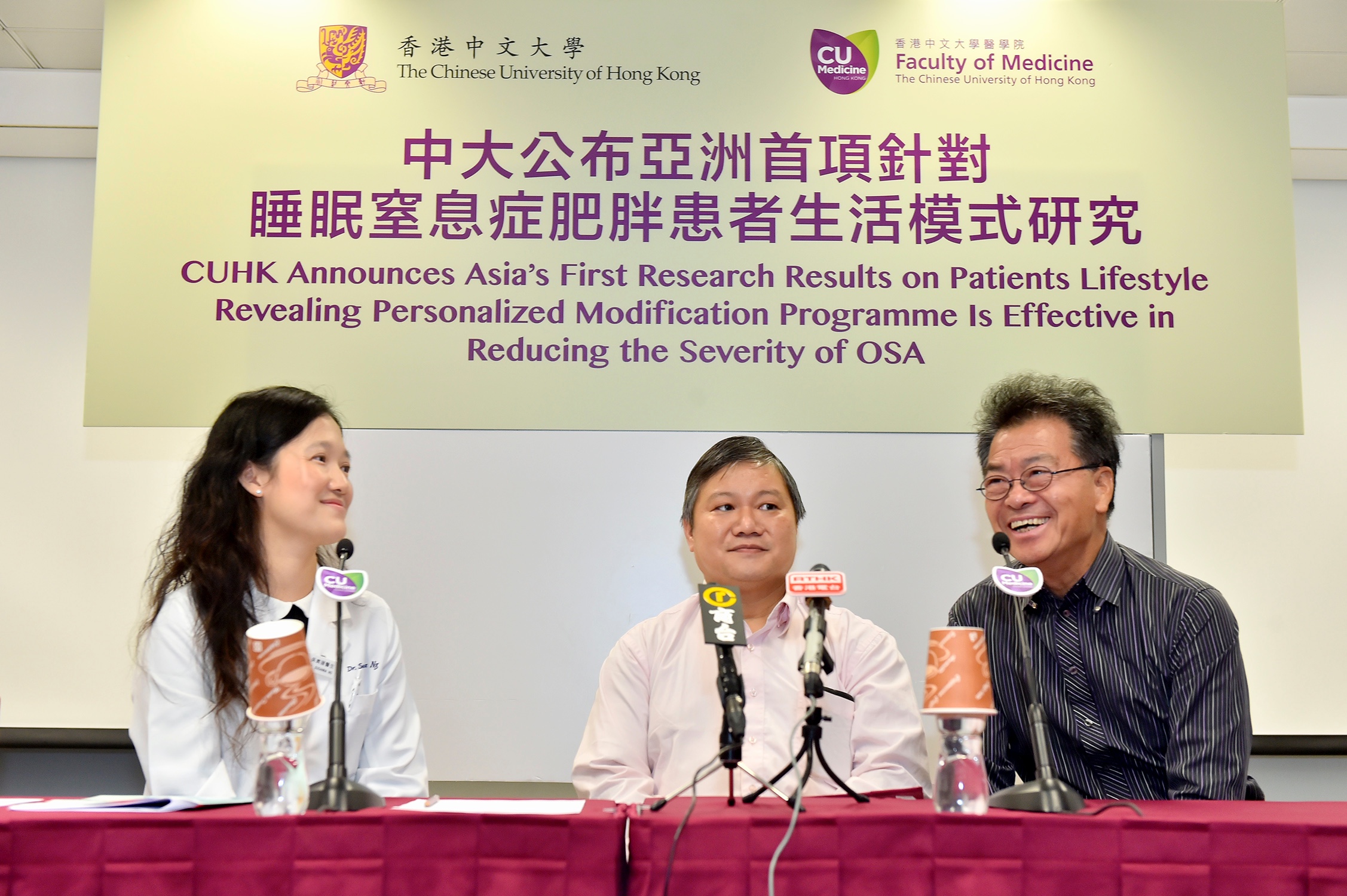 OSA patient Mr Kwok says his daytime sleepiness improved after joining the Lifestyle Modification Programme for 12 months