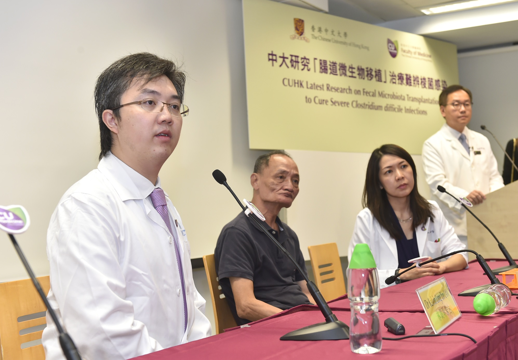 Mr Cheng kept suffering from diarrhea after 3 courses of antibiotic treatment. After FMT treatment