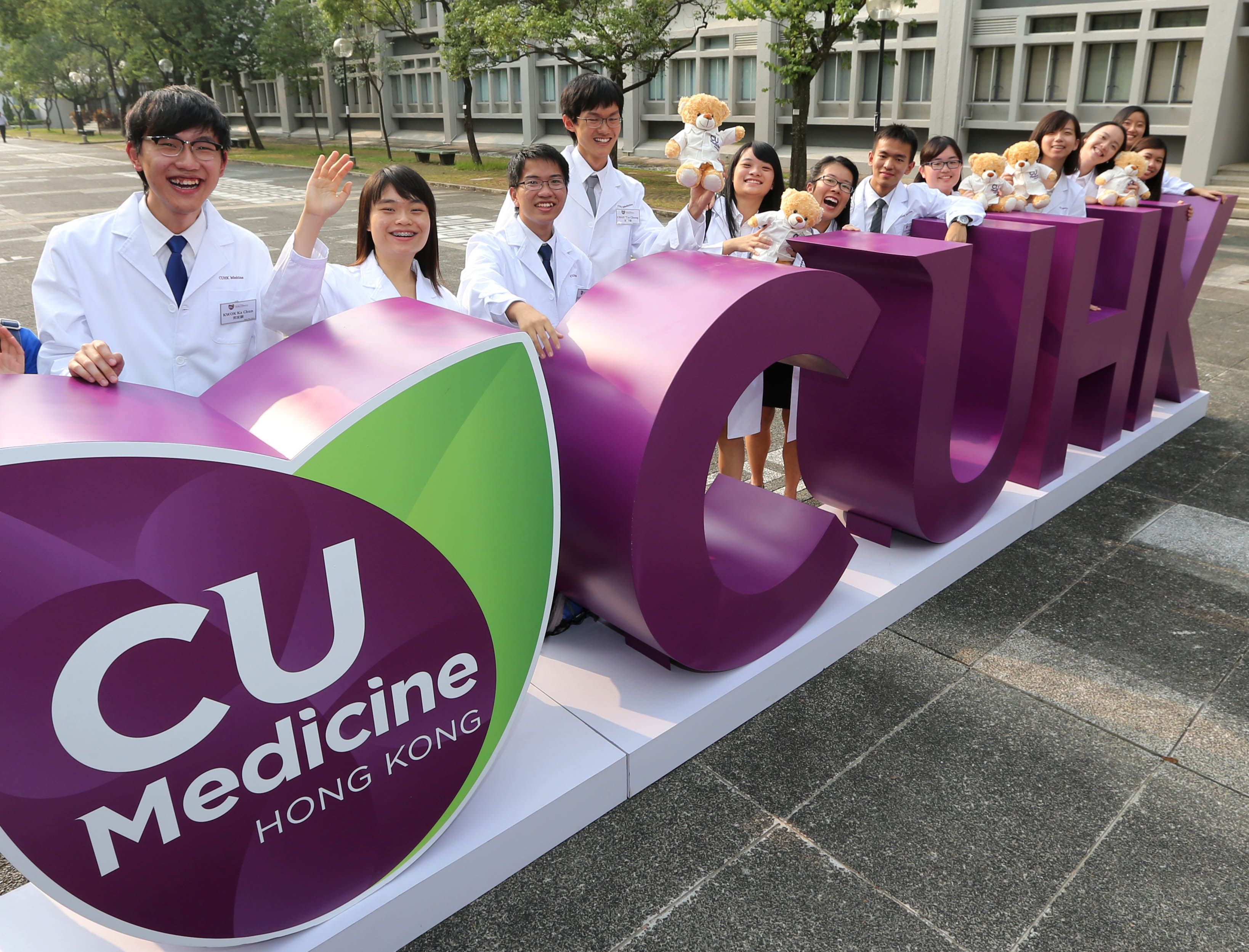 New medical students of CUHK